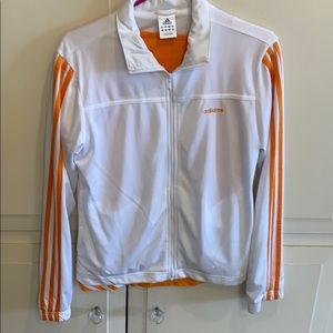 Adidas White Track jacket